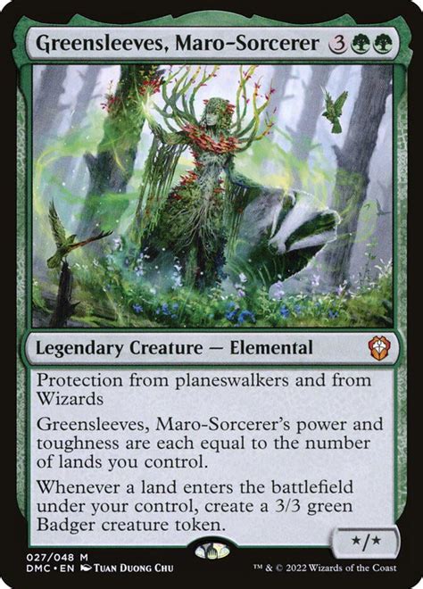 100 Best Mono Green Commanders MTG Magic: the Gathering.